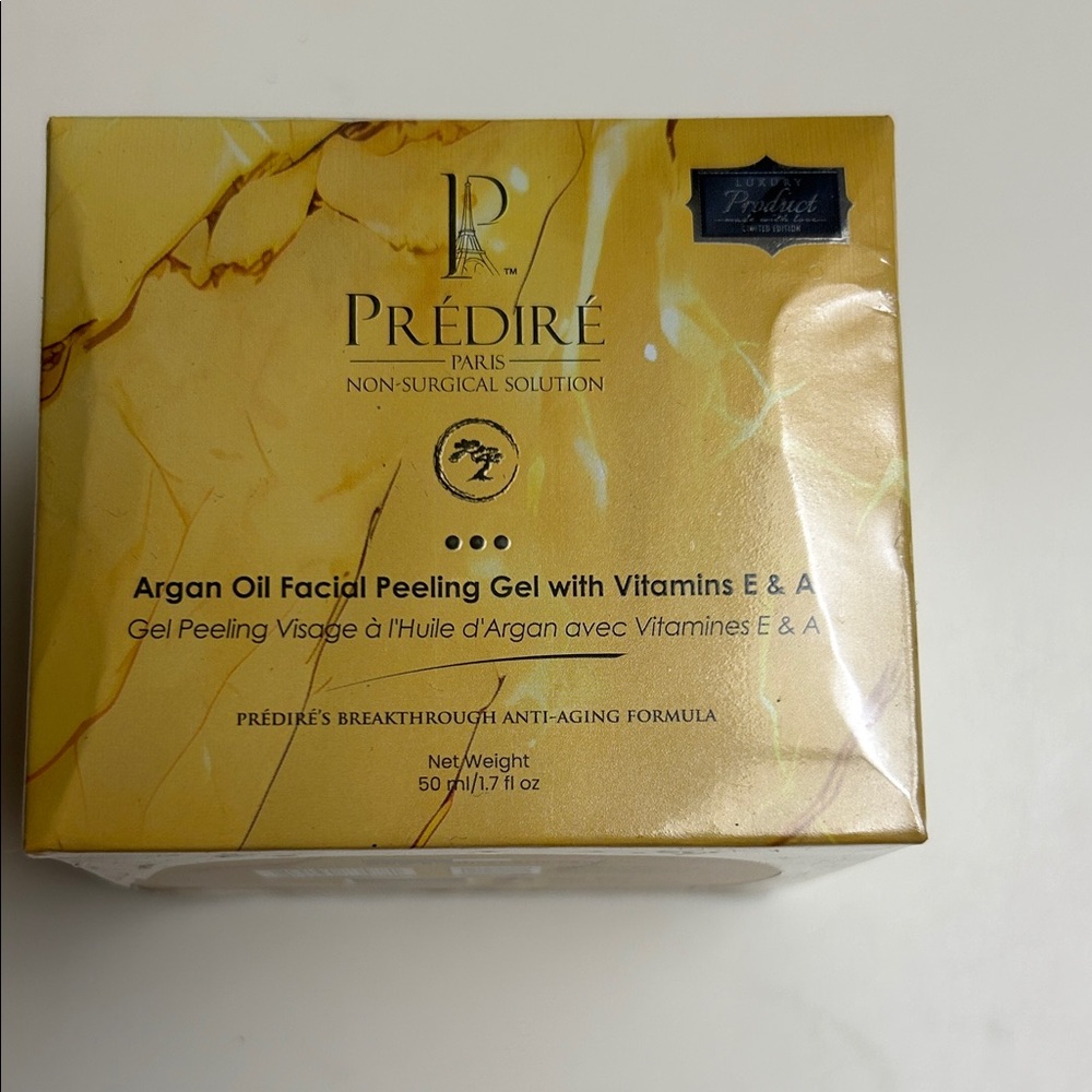 Gold Argan Oil Facial Peeling Gel